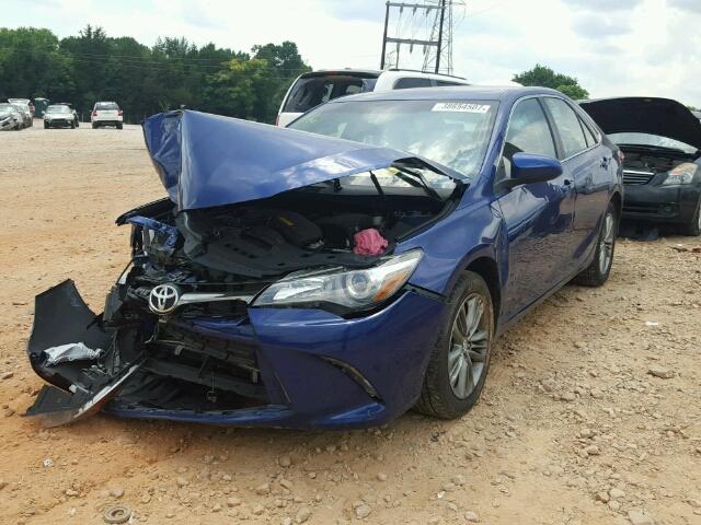 4T1BF1FK0FU924540 - 2015 TOYOTA CAMRY LE ლურჯი ფოტო 2