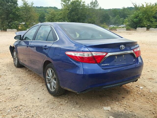 4T1BF1FK0FU924540 - 2015 TOYOTA CAMRY LE ლურჯი ფოტო 3