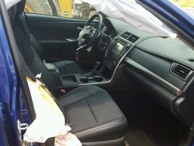 4T1BF1FK0FU924540 - 2015 TOYOTA CAMRY LE ლურჯი ფოტო 5