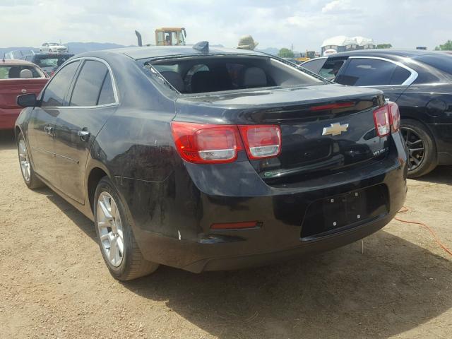 1G11C5SL0FF142038 - 2015 CHEVROLET MALIBU 1LT BLACK photo 3
