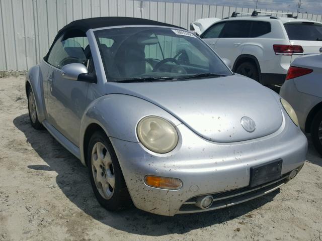 3VWCK21Y53M307833 - 2003 VOLKSWAGEN NEW BEETLE 银色 照片 1