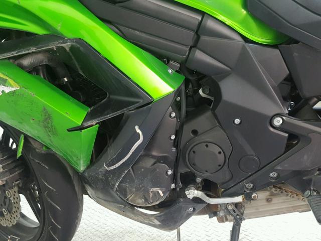 JKAEXEE13FDA18782 - 2015 KAWASAKI EX650 E GREEN photo 11