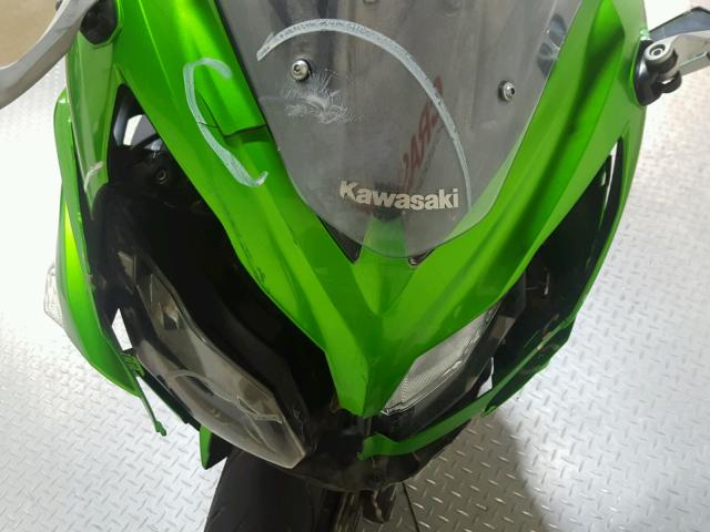 JKAEXEE13FDA18782 - 2015 KAWASAKI EX650 E GREEN photo 15