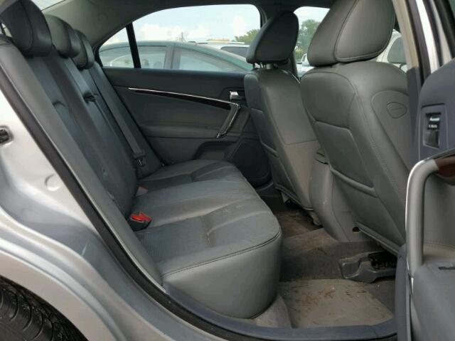 3LNHL2GC3AR647639 - 2010 LINCOLN MKZ SILVER photo 6