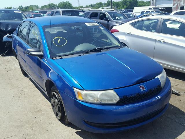 1G8AJ52F24Z168265 - 2004 SATURN ION LEVEL BLUE photo 1