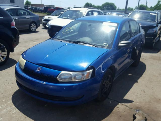 1G8AJ52F24Z168265 - 2004 SATURN ION LEVEL BLUE photo 2