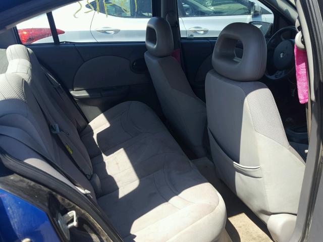 1G8AJ52F24Z168265 - 2004 SATURN ION LEVEL BLUE photo 6