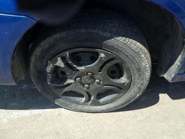 1G8AJ52F24Z168265 - 2004 SATURN ION LEVEL BLUE photo 9