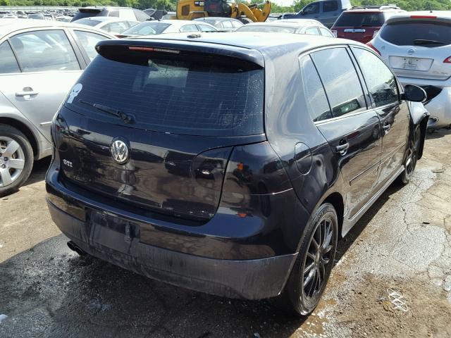 WVWHV71K87W124117 - 2007 VOLKSWAGEN NEW GTI BLACK photo 4