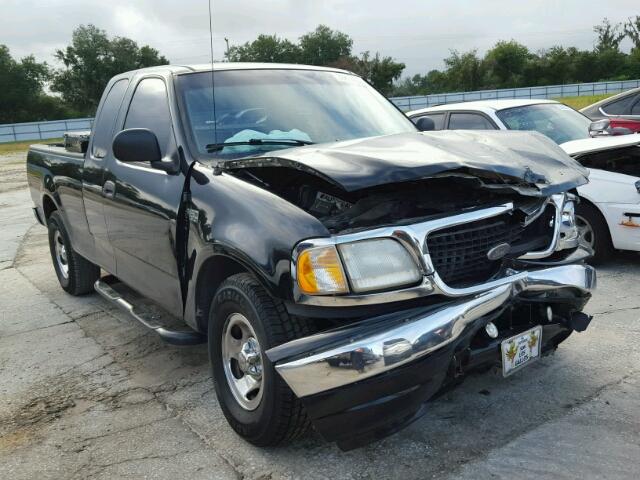 1FTRX17273NB64823 - 2003 FORD F150 BLACK photo 1