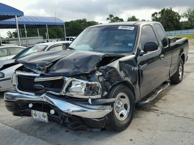 1FTRX17273NB64823 - 2003 FORD F150 BLACK photo 2