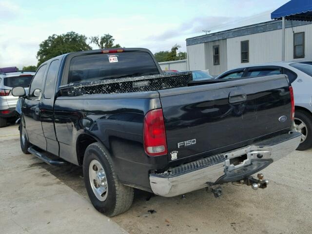 1FTRX17273NB64823 - 2003 FORD F150 BLACK photo 3