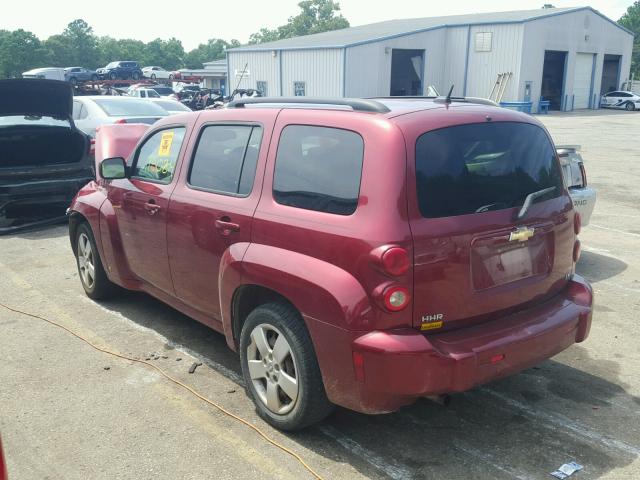 3GNDA33D38S594528 - 2008 CHEVROLET HHR LS Tünd qırmızı foto 3