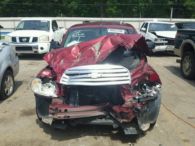 3GNDA33D38S594528 - 2008 CHEVROLET HHR LS Tünd qırmızı foto 9