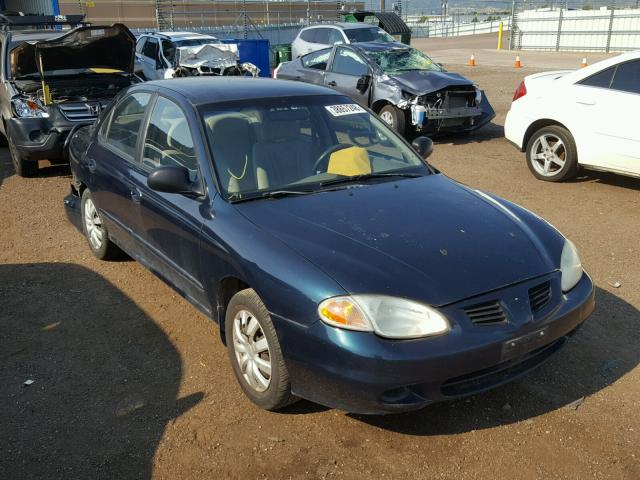 KMHJF25FXXU869649 - 1999 HYUNDAI ELANTRA BA TEAL photo 1