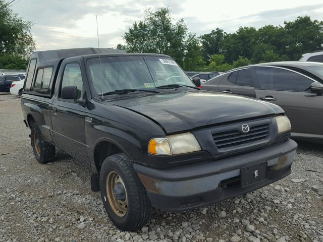 4F4YR12C3YTM08676 - 2000 MAZDA B2500 BLACK photo 1