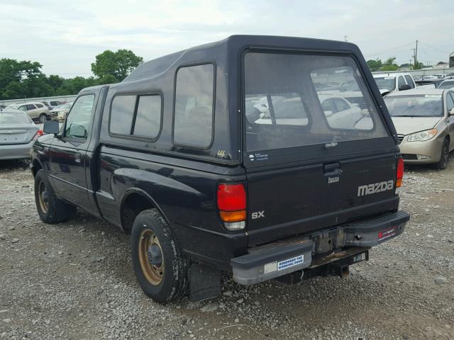 4F4YR12C3YTM08676 - 2000 MAZDA B2500 BLACK photo 3