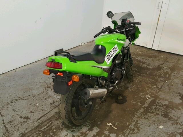 JKAEXVD136A096432 - 2006 KAWASAKI EX500 D GREEN photo 4