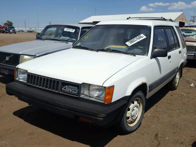 JT2AL35W2G0230166 - 1986 TOYOTA TERCEL SR5 WHITE photo 2