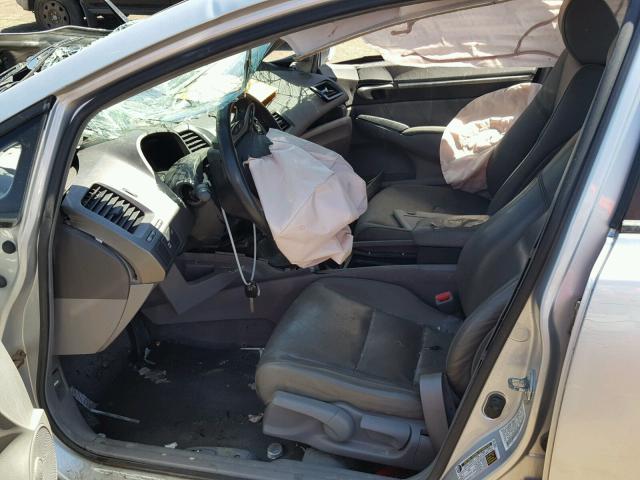 19XFA16969E001466 - 2009 HONDA CIVIC EXL 银色 照片 5