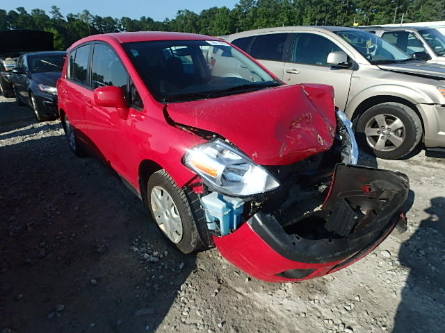 3N1BC1CP6CK249546 - 2012 NISSAN VERSA S/SL RED photo 1