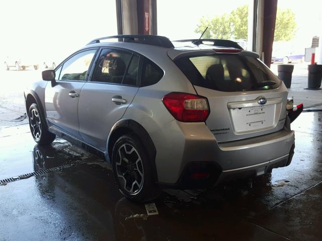 JF2GPABC6HH273675 - 2017 SUBARU CROSSTREK GRAY photo 3