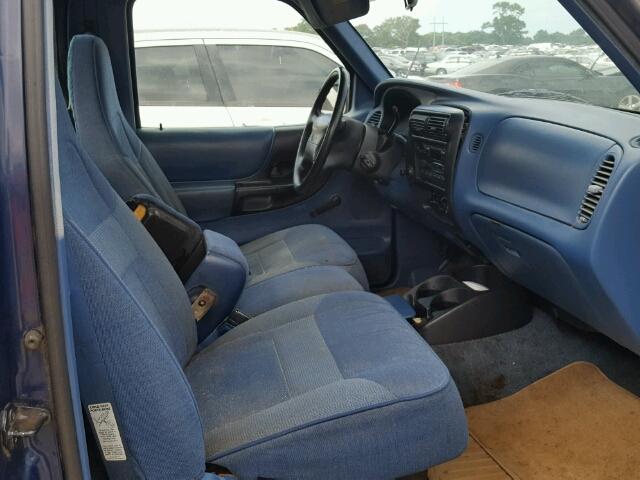 4F4CR12A1STM21488 - 1995 MAZDA B2300 BLUE photo 5