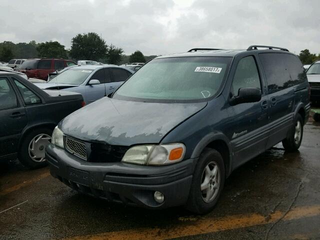 1GMDX03E74D216328 - 2004 PONTIAC MONTANA BLUE photo 2