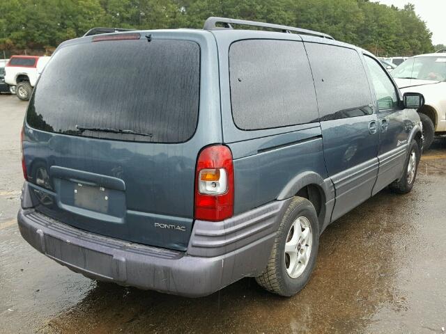 1GMDX03E74D216328 - 2004 PONTIAC MONTANA BLUE photo 4