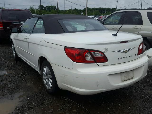 1C3LC45K18N642994 - 2008 CHRYSLER SEBRING WHITE photo 3