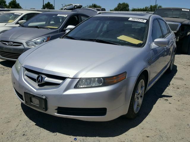 19UUA66284A062435 - 2004 ACURA TL SILVER photo 2