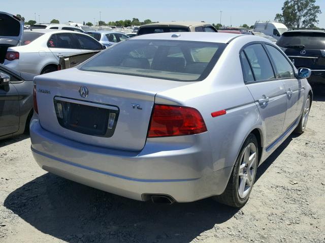 19UUA66284A062435 - 2004 ACURA TL SILVER photo 4