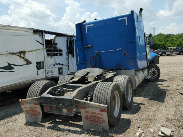 1XP5DB9X34D829387 - 2004 PETERBILT 379 BLUE photo 4