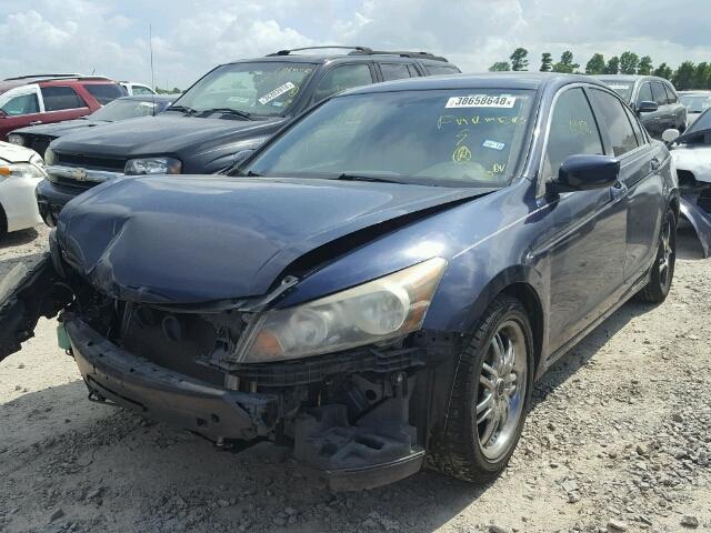 1HGCP2F45AA000975 - 2010 HONDA ACCORD LXP BLUE photo 2