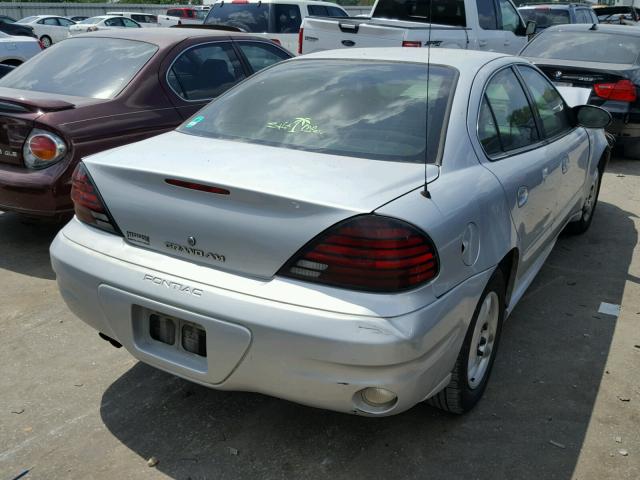 1G2NE52F85M131705 - 2005 PONTIAC GRAND AM S 银色 照片 4