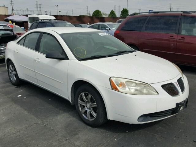 1G2ZG528854126596 - 2005 PONTIAC G6 WHITE photo 1