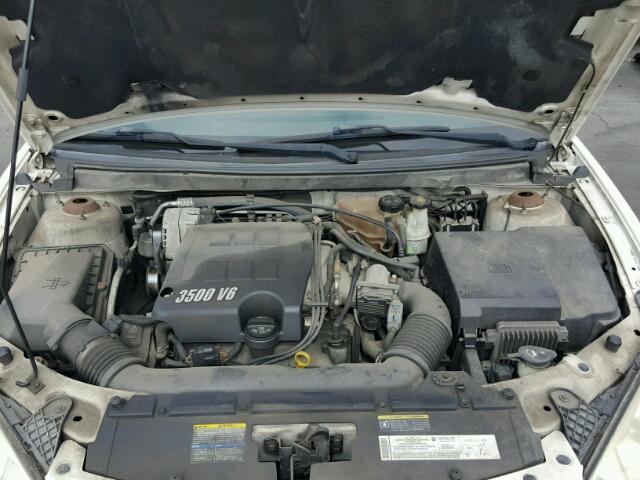 1G2ZG528854126596 - 2005 PONTIAC G6 WHITE photo 7