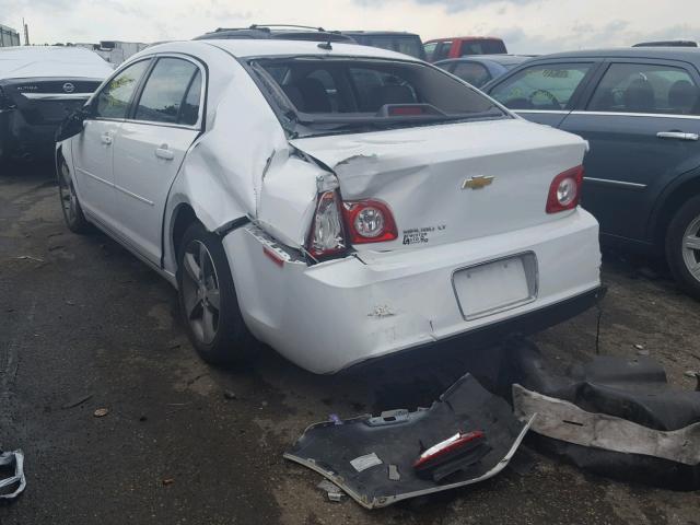 1G1ZC5E19BF254800 - 2011 CHEVROLET MALIBU 1LT 白色 照片 3