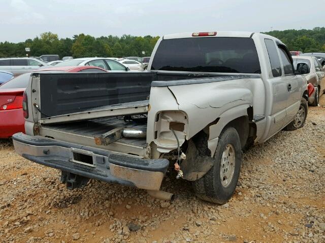 1GCEC19T54Z343078 - 2004 CHEVROLET SILVERADO SILVER photo 4