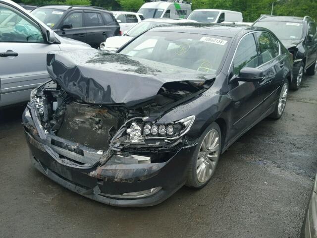 JH4KC1F91EC004316 - 2014 ACURA RLX ADVANC BLACK photo 2