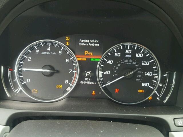 JH4KC1F91EC004316 - 2014 ACURA RLX ADVANC BLACK photo 8