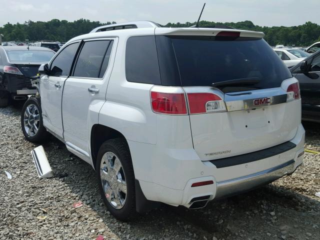 2GKFLYE36D6385598 - 2013 GMC TERRAIN DE WHITE photo 3