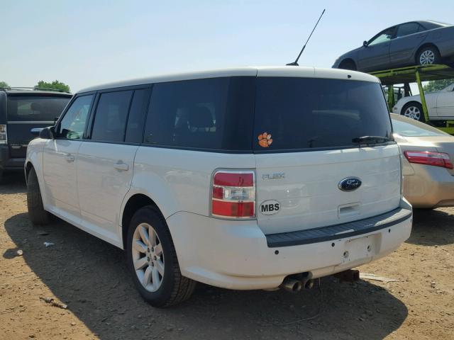 2FMDK51C09BA06180 - 2009 FORD FLEX SE WHITE photo 3