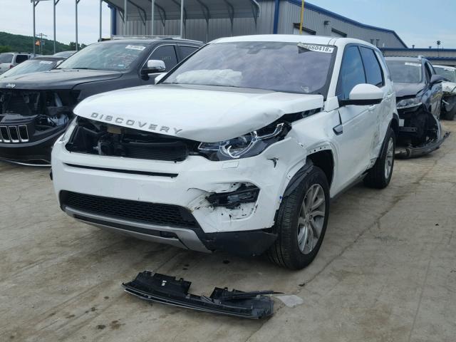 SALCR2RX0JH749021 - 2018 LAND ROVER DISCOVERY WHITE photo 2