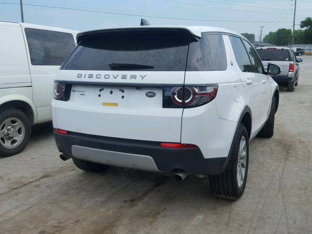 SALCR2RX0JH749021 - 2018 LAND ROVER DISCOVERY WHITE photo 4