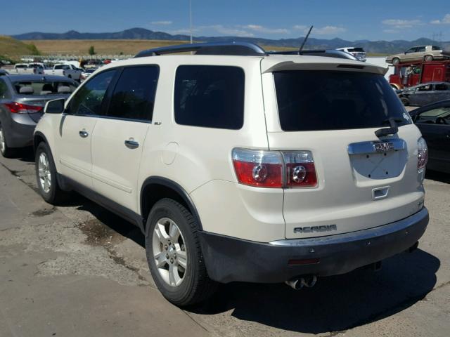 1GKEV33D69J163402 - 2009 GMC ACADIA SLT კრემისფერი ფოტო 3