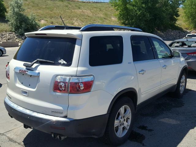 1GKEV33D69J163402 - 2009 GMC ACADIA SLT კრემისფერი ფოტო 4