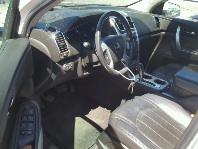 1GKEV33D69J163402 - 2009 GMC ACADIA SLT კრემისფერი ფოტო 9