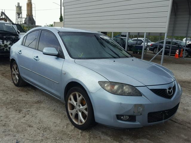 JM1BK32F581122493 - 2008 MAZDA 3 I BLUE photo 1