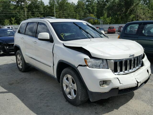 1J4RS4GG0BC537457 - 2011 JEEP GRAND CHER WHITE photo 1